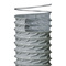Gaine EF-1 PVC, tuyau de ventilation très léger jusqu'à 80 °C, tissu de verre 1 couche imprégné de PVC avec spirale en acier